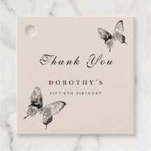 Moderner Schmetterling JEDER Meilenstein Erwachsen