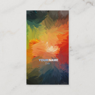 Moderner Schriftart Visitenkarte