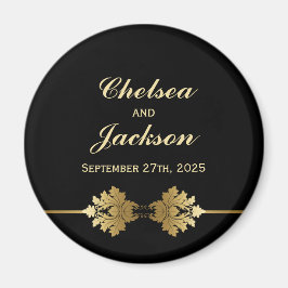 Moderner Schwarzer Goldhüter Magnet