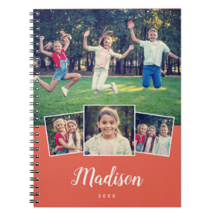 Moderner Script-Individuelle Name Cool 4 FotoColla Notizblock