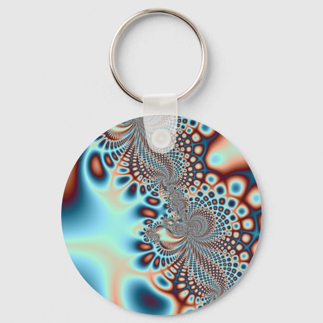 Moderner SpiralSchlüsselanhänger Schlüsselanhänger (Vorderseite)