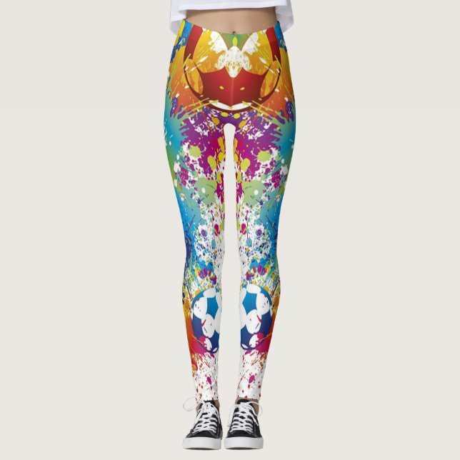 Moderner Sport Leggings (Vorderseite)