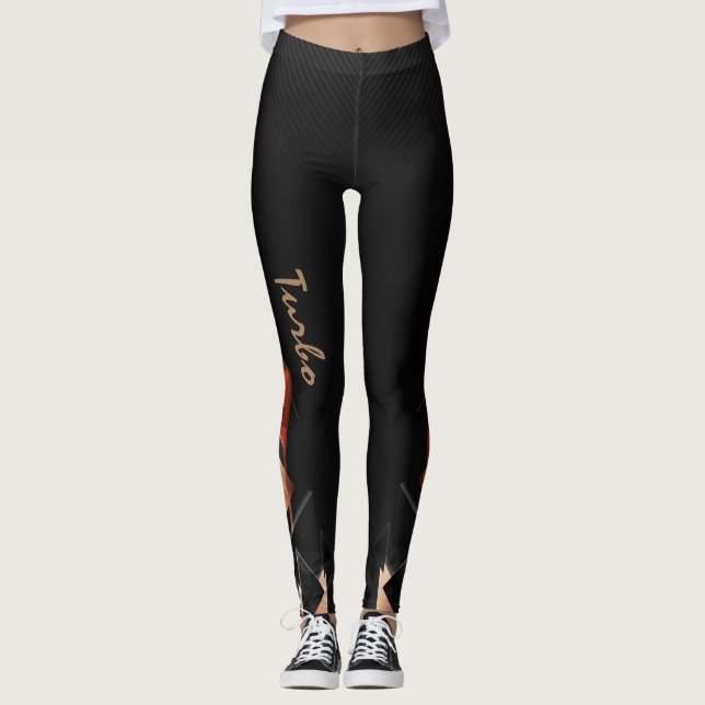 Moderner Sport Leggings (Vorderseite)