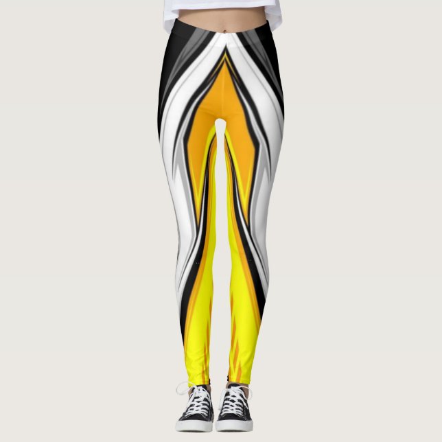 Moderner Sport Leggings (Vorderseite)