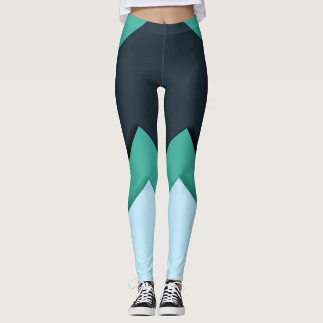 Moderner Sport Leggings (Vorderseite)