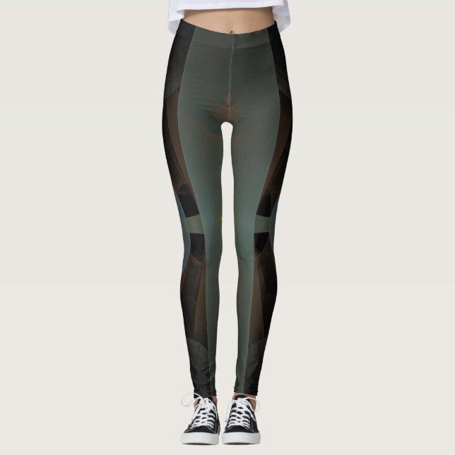 Moderner Sport Leggings (Vorderseite)