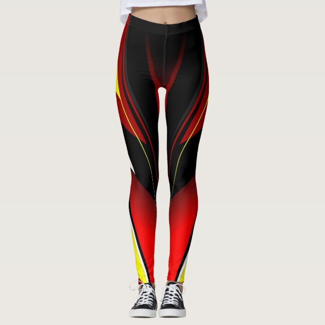 Moderner Sport Leggings (Vorderseite)