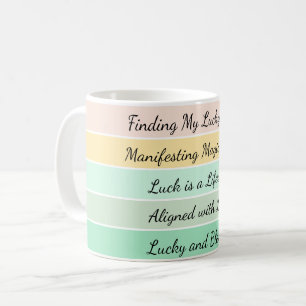 Moderner St. Patrick’s Day Farbverlauf Kaffeetasse