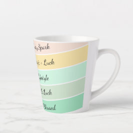 Moderner St. Patrick’s Day Farbverlauf Milchtasse
