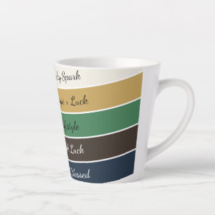 Moderner St. Patrick’s Day Farbverlauf Milchtasse