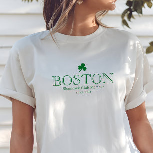 Moderner St. Patrick's Day, Custom City, Unisex T-Shirt