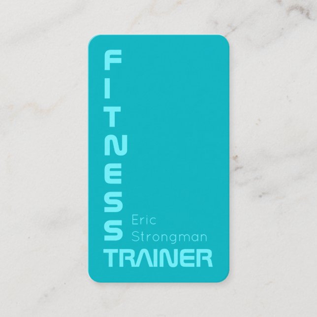 Moderner Steigungsduo-Tonblick Visitenkarte (Vorderseite)