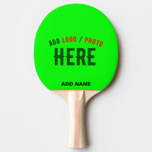 MODERNER STILVOLLER KUNSTSTOM NEON GREEN VERIFIED TISCHTENNIS SCHLÄGER