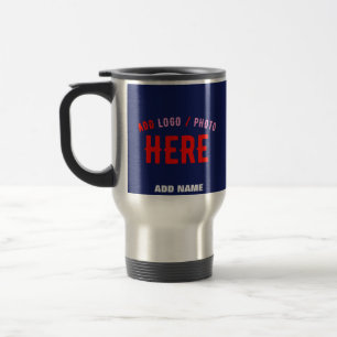 MODERNER STILVOLLER KUSTOM NAVY BLAUE VERIFIED MAR REISEBECHER
