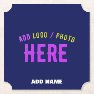 MODERNER STILVOLLER KUSTOM NAVY BLAUE VERIFIED MAR UNTERSETZER