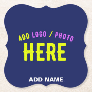 MODERNER STILVOLLER KUSTOM NAVY BLAUE VERIFIED MAR UNTERSETZER