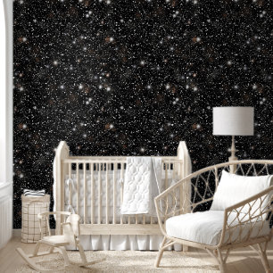 Moderner, stilvoller rustikaler Retro Pastel Black Tapete