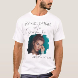 Moderner stolzer Vater des Absolventen | FOTO T-Shirt