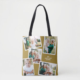 Moderner, stylischer Multi-Foto Senf