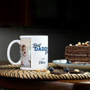 Moderner Tag des besten Vaters je Foto Vatertag Kaffeetasse