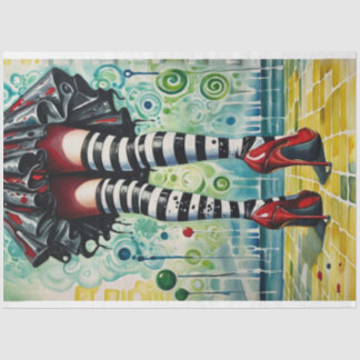 Moderner Tag zähflüssig Hexenzauberpapier Seidenpapier