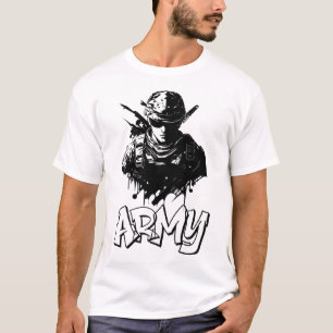 Moderner taktischer Armeesoldat T-Shirt