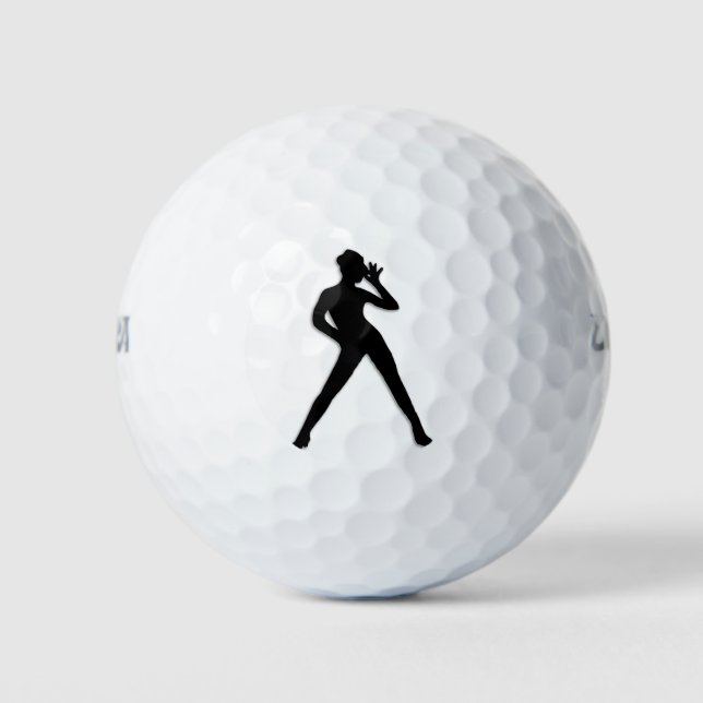 Moderner Tanz Golfball (Vorderseite)