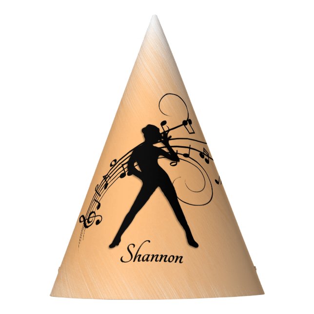 Moderner Tanz Personal Partyhütchen (Vorderseite)