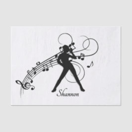 Moderner Tanz Seidenpapier