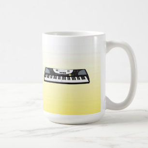 Moderner Tastatursynthesizer: 3D-Modell: Kaffeetas Kaffeetasse