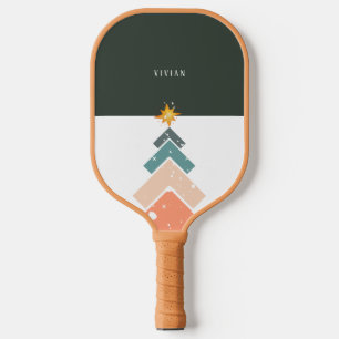 Moderner, trendiger Schneehochbaum Pickleball Schläger