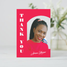 Moderner Trendy-Chic-Script-Rosa-Abschluss