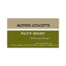Moderner Tri Color Green Consultant