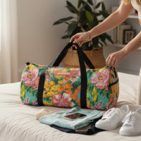 Moderner tropischer Blumenmuster - Personalisierte