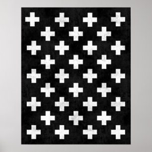 Moderner unbedeutender Druck des Schweizer Poster