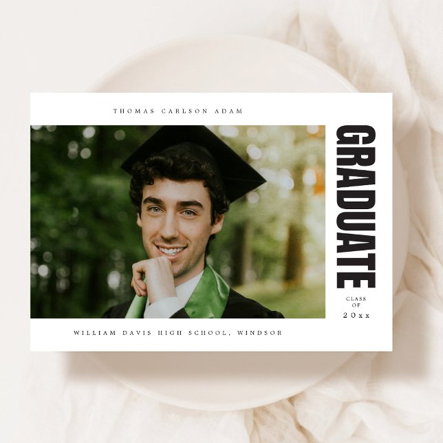 Moderner und eleganter Abschluss Ankündigung (Von Creator hochgeladen)