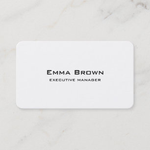 Moderner und eleganter Führungskraft-Manager Visitenkarte
