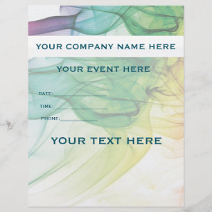 Moderner und eleganter Office 8.5" x 11"-Flyer Flyer