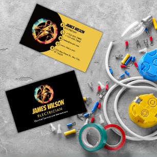 Moderner und individuell anpassbarer Beruflicher E Visitenkarte