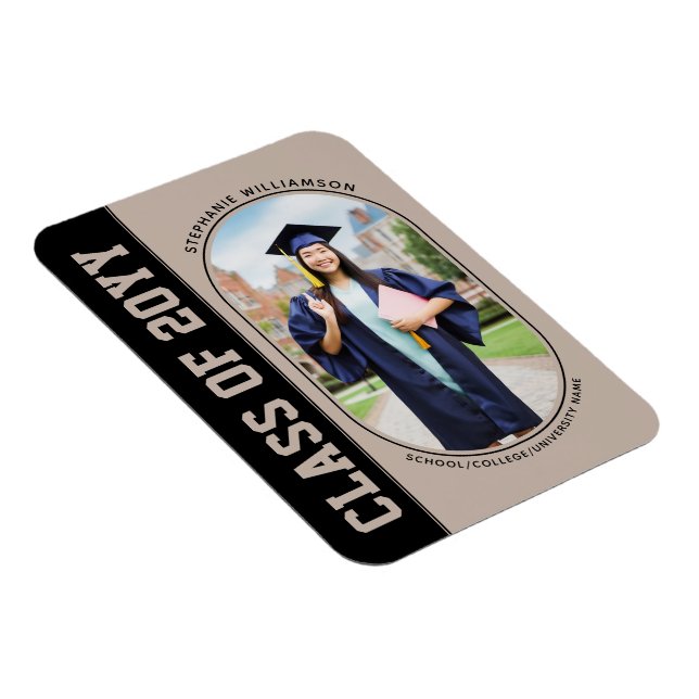 Moderner Uni-Abschluss der Foto School Magnet (Rechte Seite)