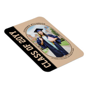 Moderner Uni-Abschluss der Foto School Magnet