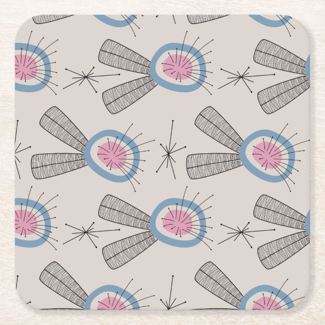 MODERNER Untersetzer für Musterpapiere des MID CEN (Vorderseite)