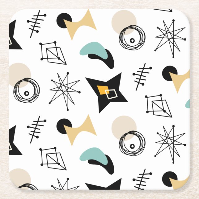 MODERNER Untersetzer für Musterpapiere des MID CEN (Vorderseite)