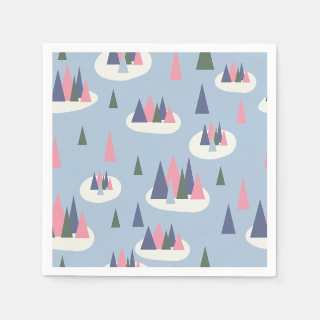 Moderner Urlaub im Mittelalter Serviette (Vorderseite)