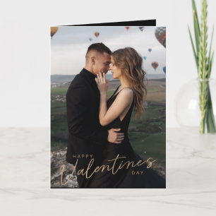 Moderner Valentinstag Luple Liebe Foto Valentine Karte