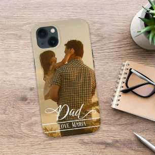 Moderner Vater Stylisches Foto Trendig iPhone 13 Hülle