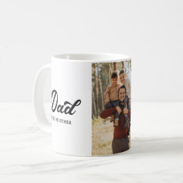 Moderner Vater wie kein anderes Cooles Typografie- Kaffeetasse