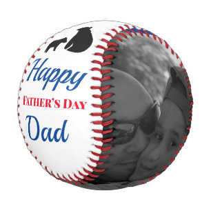 Moderner Vatertag Dad Foto Bär Baseball