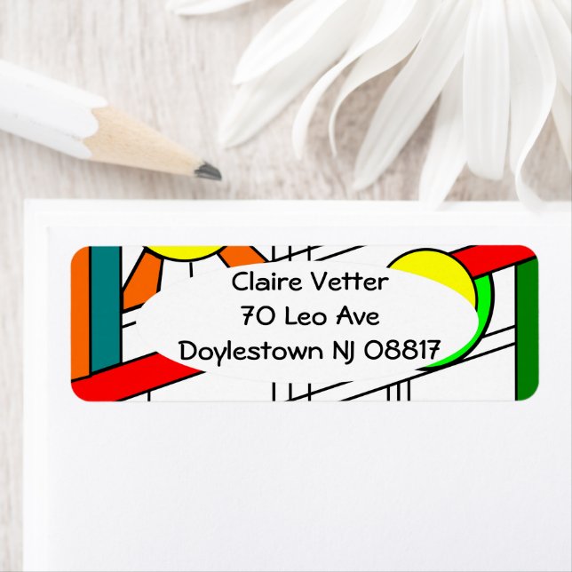 Moderner verklebter Glass-Look (Insitu)