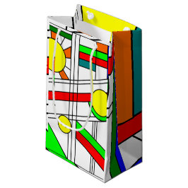 Moderner verklebter Glass-Look Kleine Geschenktüte
